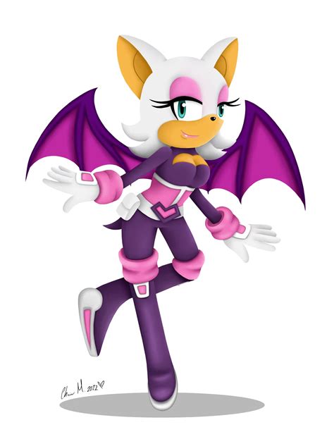 Rouge the bat. Animation link below (Art by me: BattyzBit)